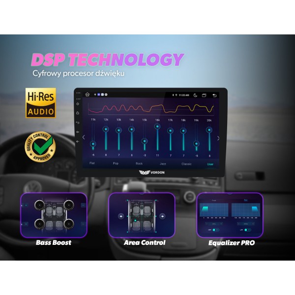 Vordon Avtoradio HX-101 - Odprta embalaža