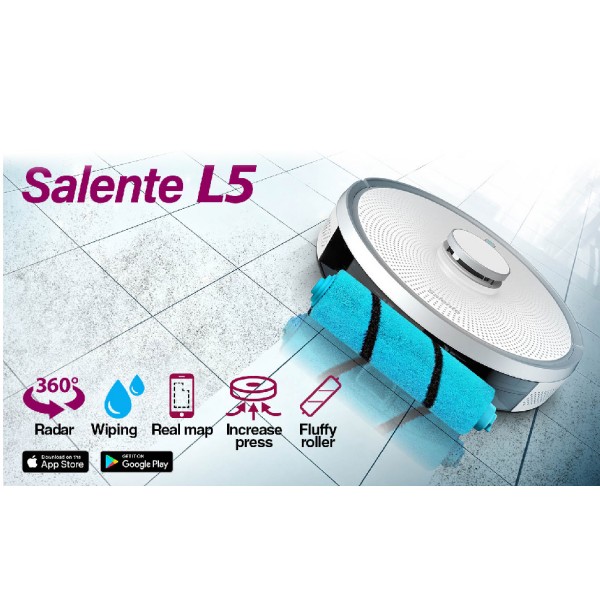 Robotski sesalnik Salente L5 Wifi I Laser