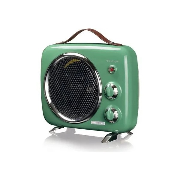 Ariete Ventilatorski grelnik Vintage 808, zelen.