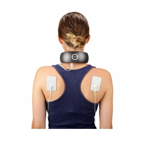 Certificiran Smart EMS P6 masažni aparat za vrat in zatilje, mišični elektrostimulator 2 v 1 