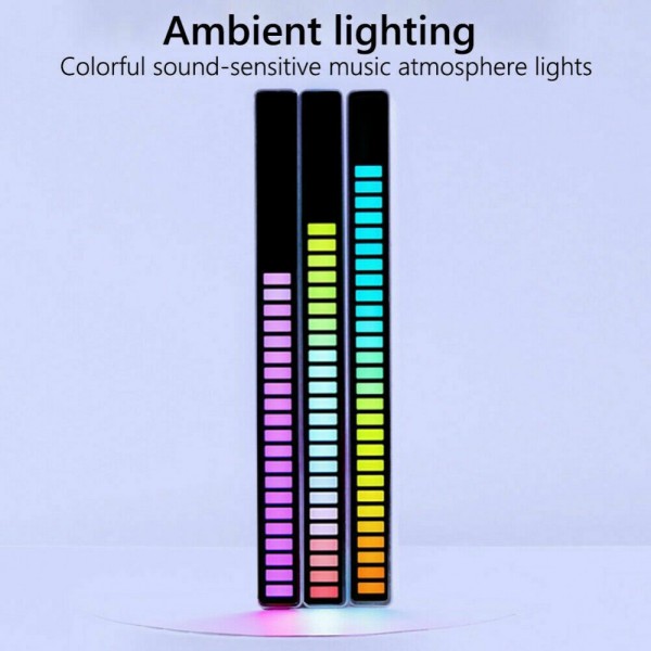 ARRANC-O RGB Stolp občutljivi na zvok, glasbena ambientno svetilo