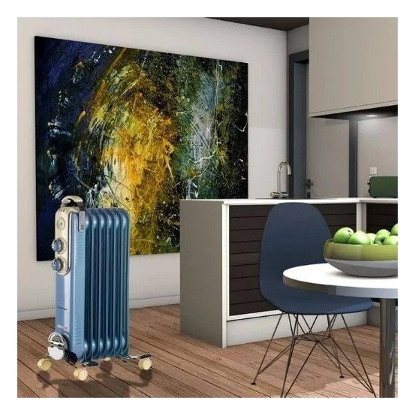 Ariete Oljni reberni radiator 7 Vintage  moder.