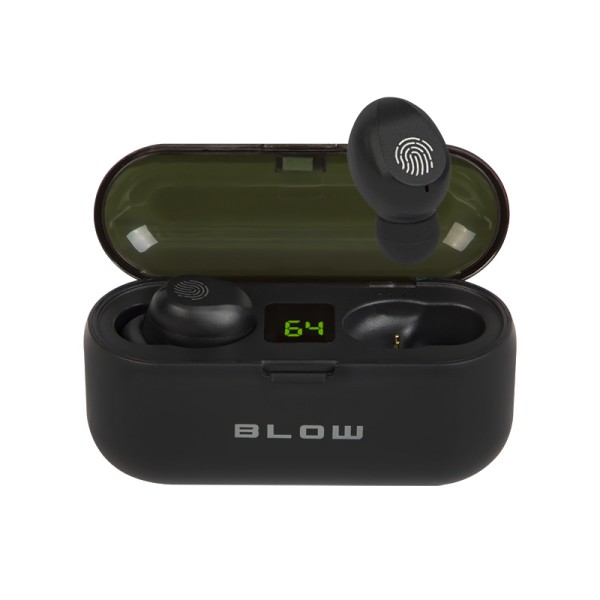 Earbuds BTE200, Bluetooth slušalke z mikrofonom in powerbankom - Odprta embalaža
