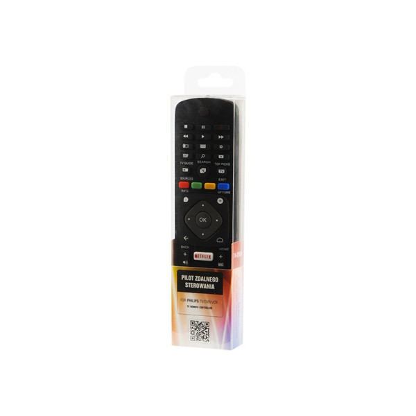 Daljinski upravljalnik BLOW LCD za PHILIPS VI Netflix TV VCR DVR 8m 2xAAA