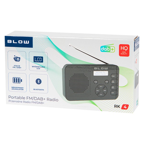 Prenosni radio RK4  DAB+