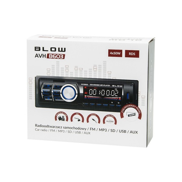 Avtoradio AVH8603 | RDS | USB | 4x50W