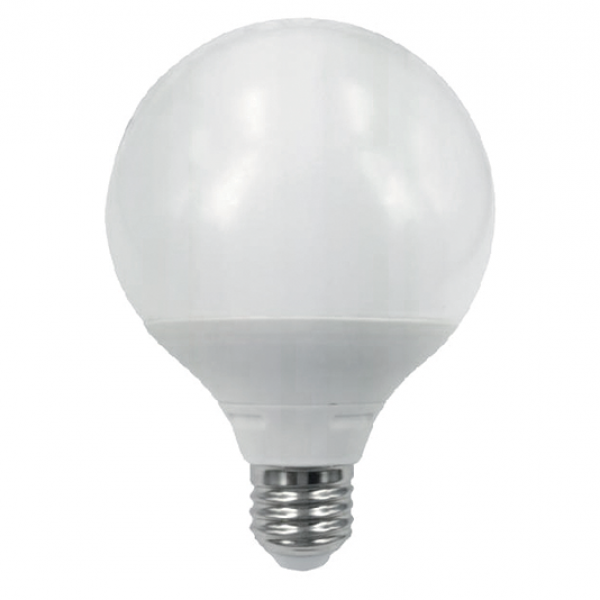 LedItalia LAMPADA G120, LED Svetilka 24W 3000K E27 230V, Bela