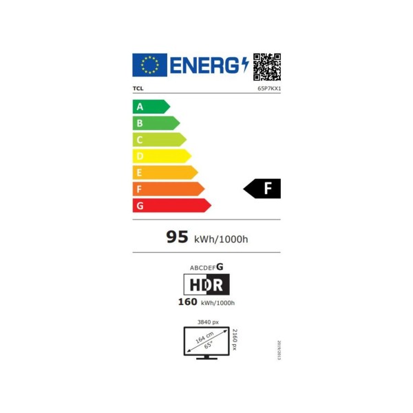 TCL TV sprejemnik 65P7K, 165 cm