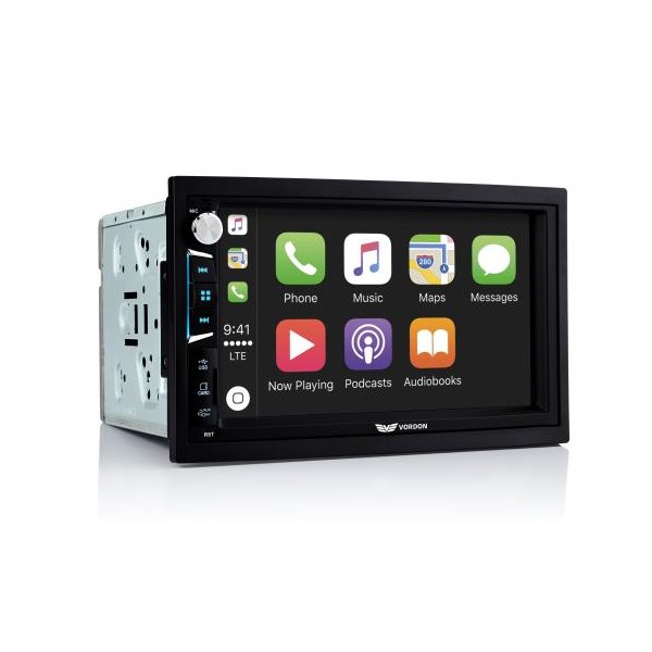 Avtoradio Vordon AC-920, AUX, USB, SD kartica, DAB+, Bluetooth, Apple CarPlay