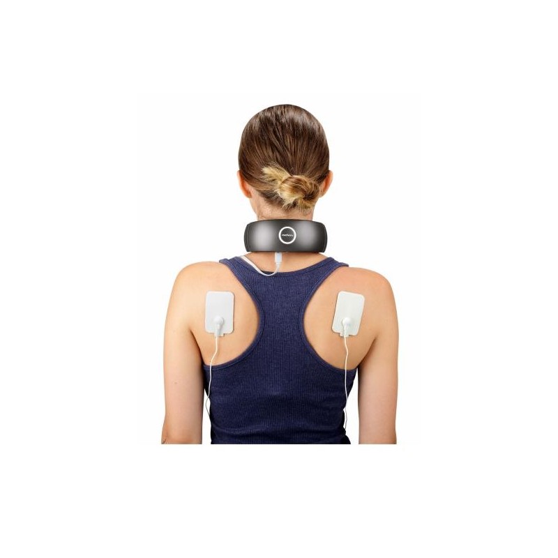 Certificiran Smart EMS P6 masažni aparat za vrat in zatilje, mišični elektrostimulator 2 v 1 