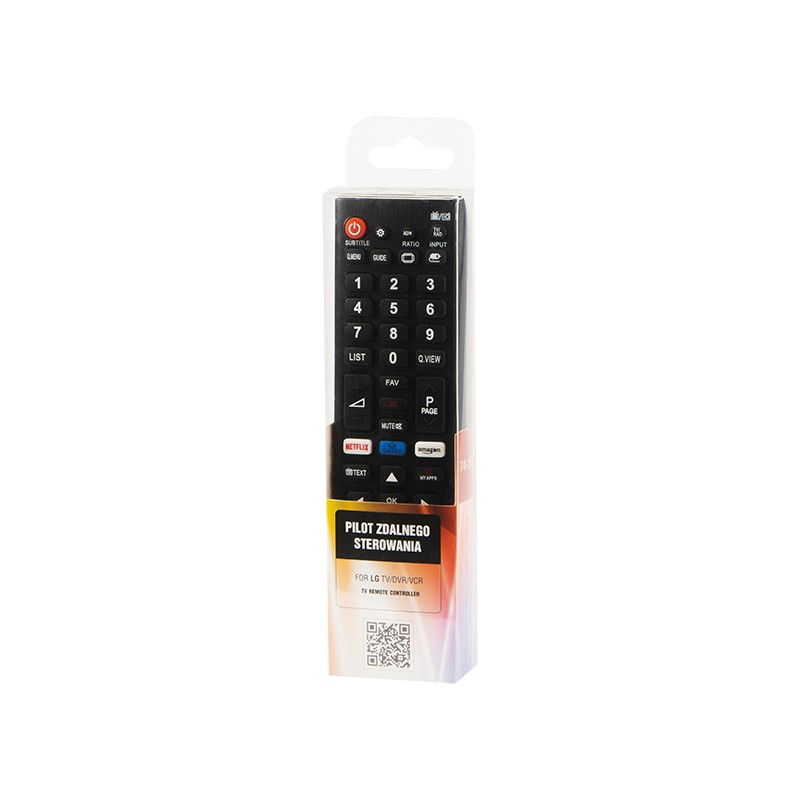 LCD daljinski upravljalnik za LG VI univerzalni Netflix Amazon 8m 2xAAA, 74-255