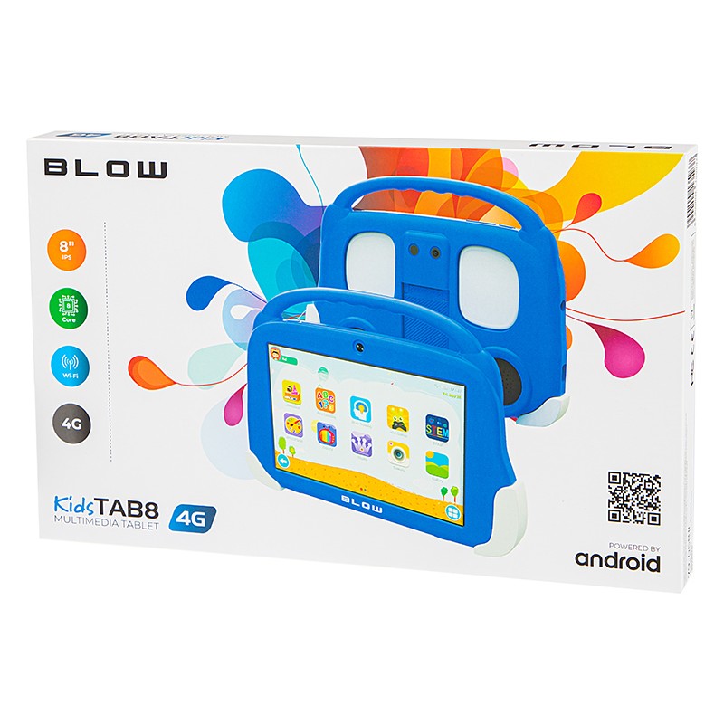 Tablica KidsTab 8 4G, modra