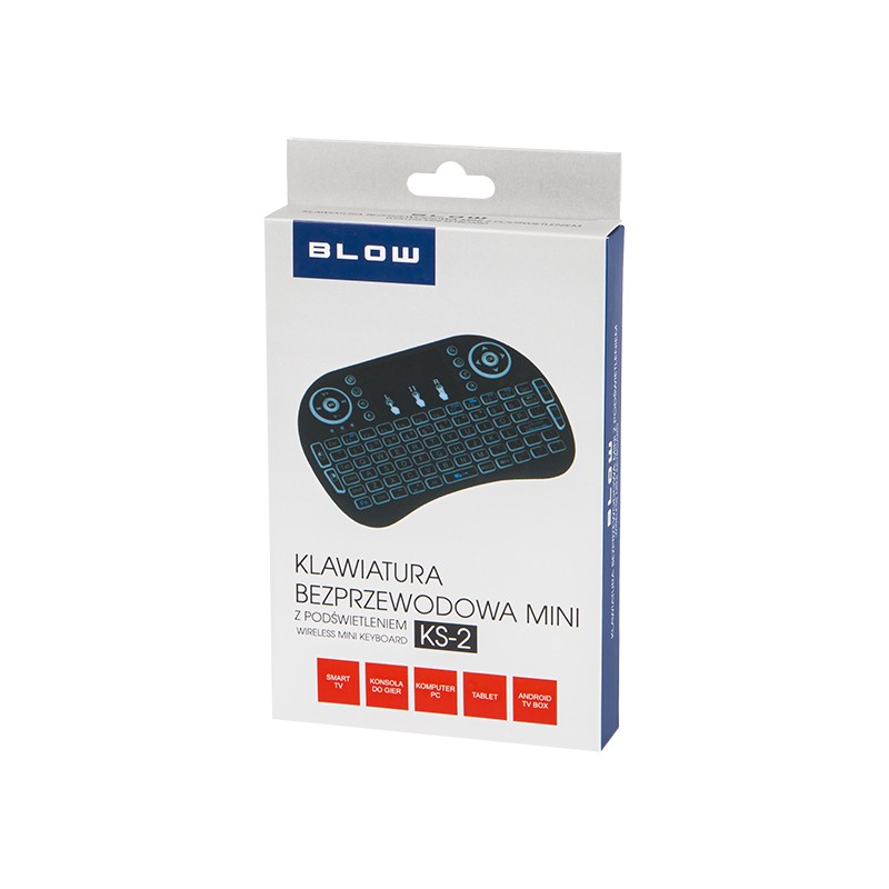 KS-2 brezžična tipkovnica, 2,4GHz za PC in android box