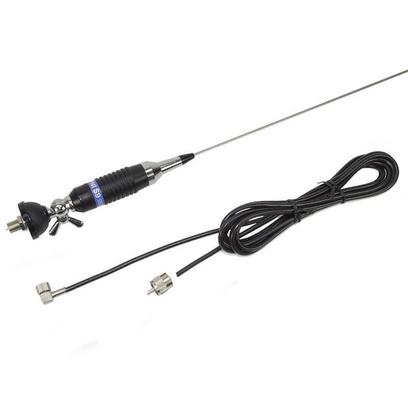 CB PNI S9 antena s konico dolžine 120 cm s 4m RG58 kablom