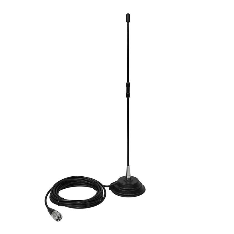 CB PNI Extra 40 antena, z vključenim magnetom, dolžina 45 cm, 30W, 26-30MHz, SWR 1.0, fiberglas
