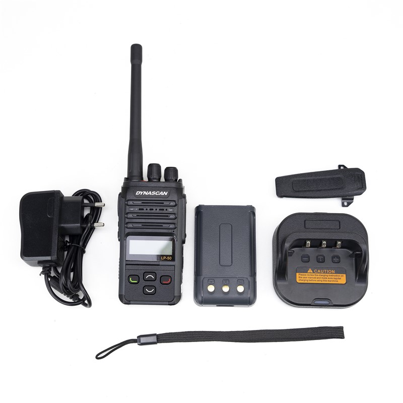 Dynascan LP-50 PMR446 – Prenosna PMR radijska postaja z IP67 zaščito