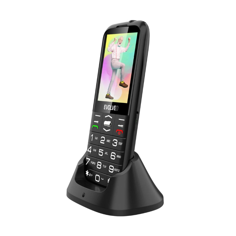 SM aparat Easyphone XO - Črne barve