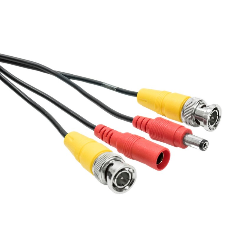 Video in napajalni kabel za nadzorno kamero CCTV 50m