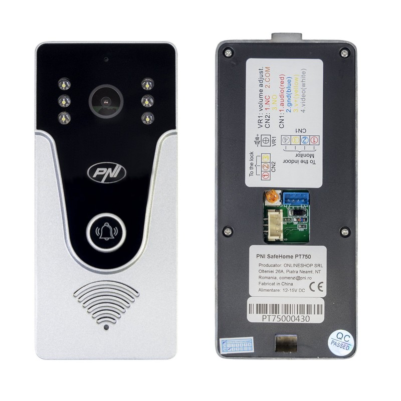 PNI SafeHome PT750 WiFi Pametni video domofon