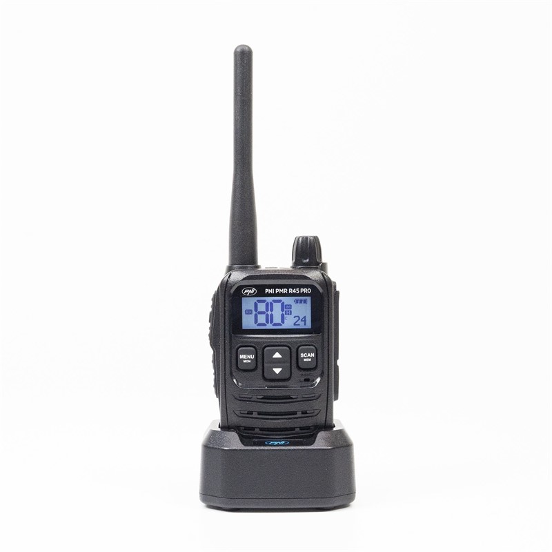 Prenosna radijska postaja PNI PMR R45 PRO 446MHz, 0,5W, 99 programabilnih kanalov
