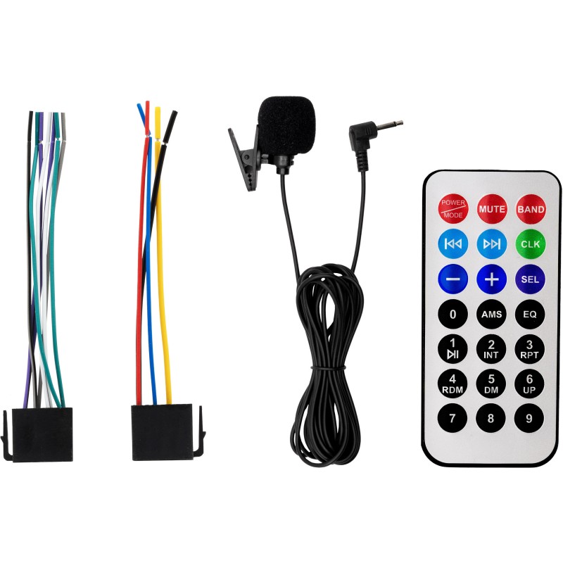 Avtoradio HT-172  1DIN Bluetooth USB SD AUX, 4x60W, daljinski upravljalnik