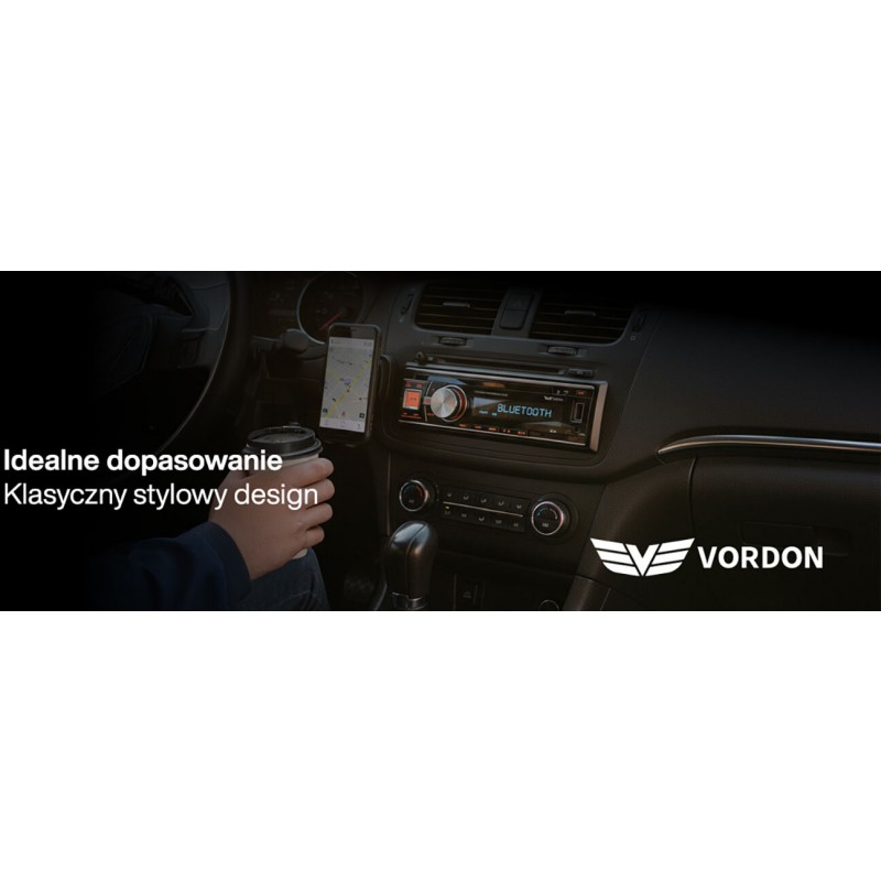 Avtoradio HT-172  1DIN Bluetooth USB SD AUX, 4x60W, daljinski upravljalnik