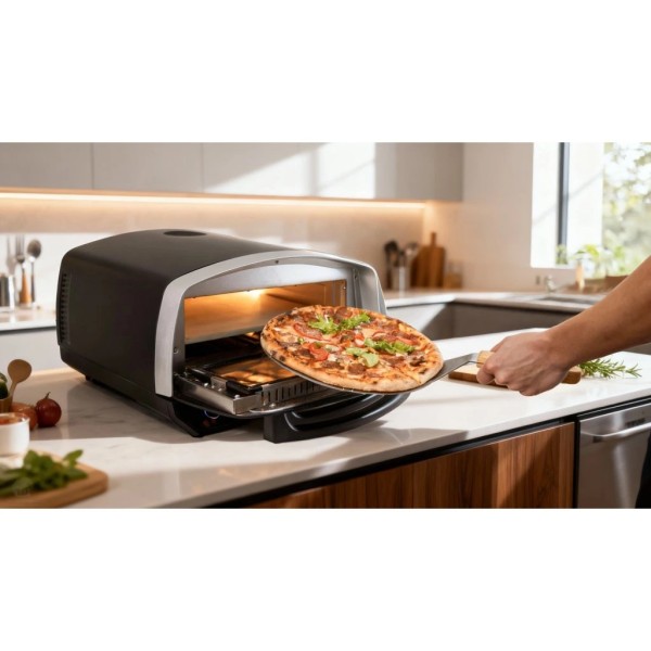 Vulcano, električna peč za pico, 450°C