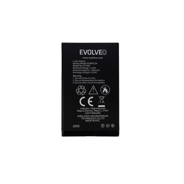 Original baterija za GSM aparate Evolveo EasyPhone XD / XR (EP-600/601) 1000 mAh 