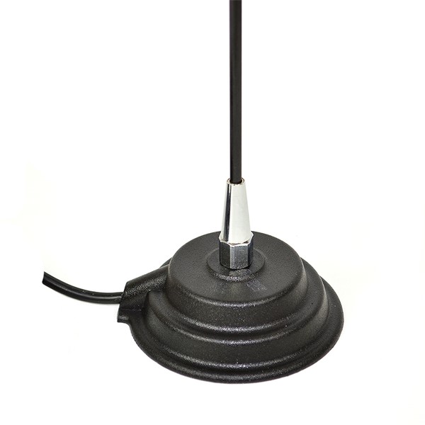 CB PNI Extra 40 antena, z vključenim magnetom, dolžina 45 cm, 30W, 26-30MHz, SWR 1.0, fiberglas