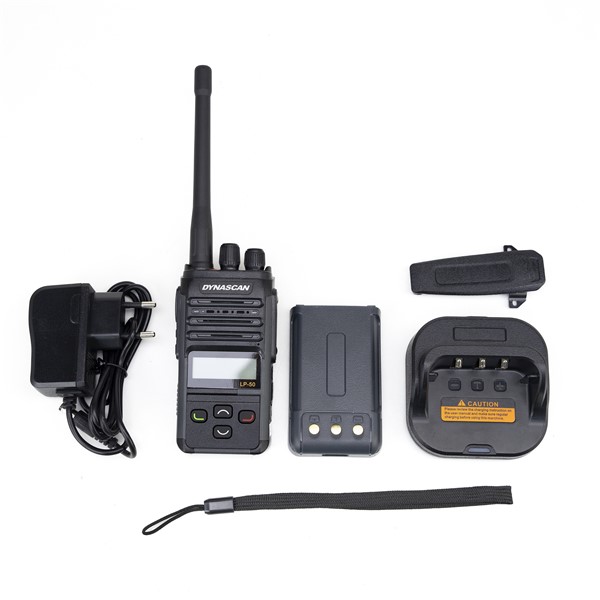 Dynascan LP-50 PMR446 – Prenosna PMR radijska postaja z IP67 zaščito