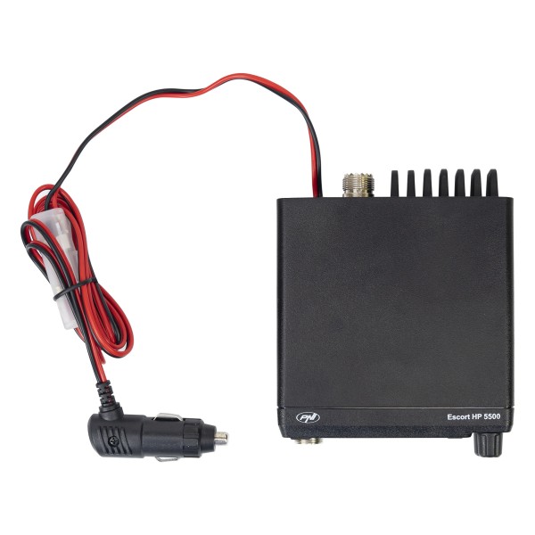 CB radijska postaja PNI Escort HP 5500, multistandard, 4 W, AM/FM, 12 V/24 V, ASQ, RF Gain, priložen vtič za avtomobilski vžigalnik