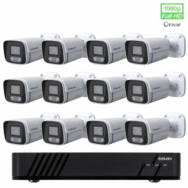 Evolveo Videonadzorni sistem Detective POE8 SMART 8 kamer, Tuya