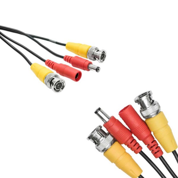 Video in napajalni kabel za nadzorno kamero CCTV 50m