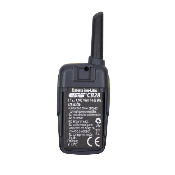 Prenosna radijska postaja PMR PNI CP225 8CH 0,5W 1100mAh komplet z 2 kosoma