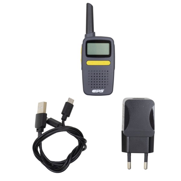 Prenosna radijska postaja PMR PNI CP225 8CH 0,5W 1100mAh komplet z 2 kosoma