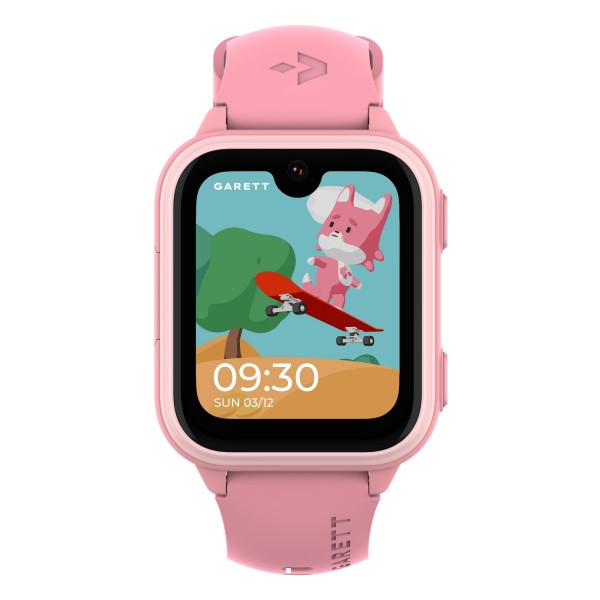 Pametna otroška ura Vibe AI 4G Pink barve