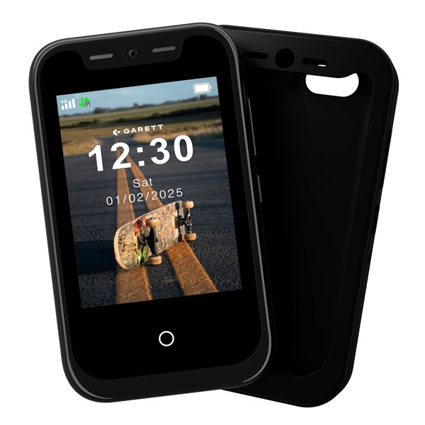 Otroški telefon Garett OneKid Phone, črn