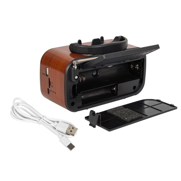 Prenosni analogni radio AM/FM z Bluetoothom BLOW RA16, solarni.