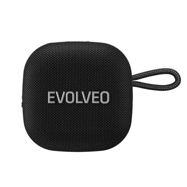 Evolveo  TOPSOUND Brezžični vodoodporni Bluetooth zvočnik z radiem, črn
