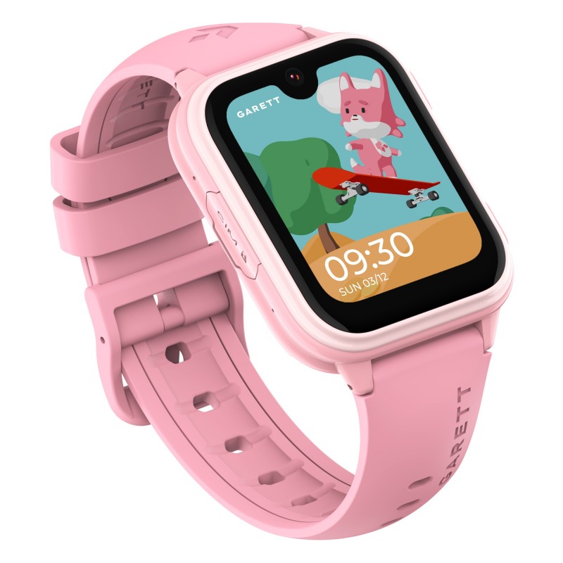 Pametna otroška ura Vibe AI 4G Pink barve