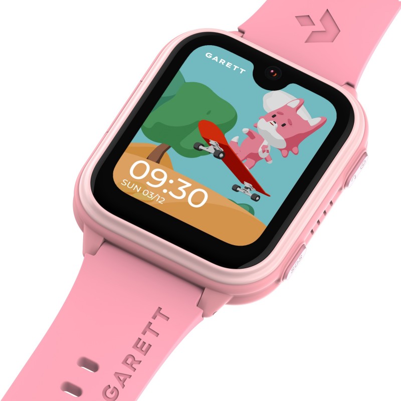 Pametna otroška ura Vibe AI 4G Pink barve