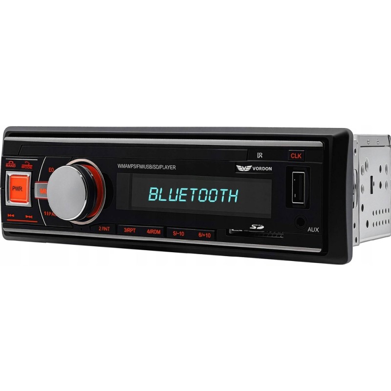 Avtoradio HT-172  1DIN Bluetooth USB SD AUX, 4x60W, daljinski upravljalnik