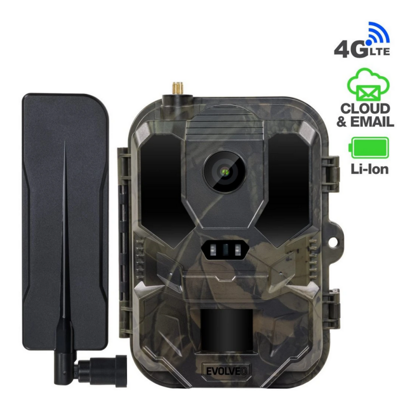 EVOLVEO StrongVision PRO 4G II, lovska kamera / varnostna kamera s 4G LTE in baterijo 10.000 mAh