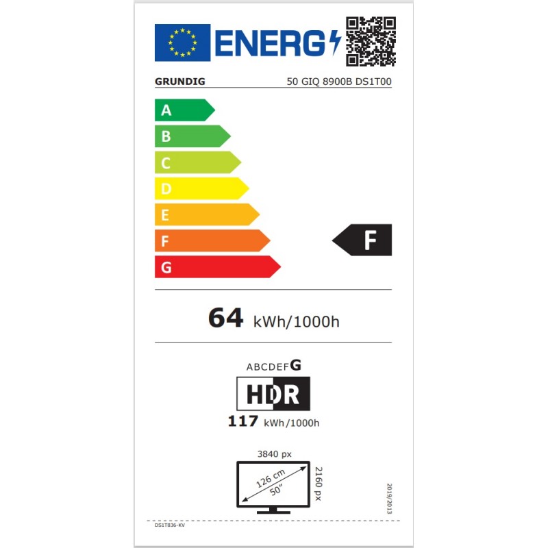 GRUNDIG 50GIQ8900B, 50