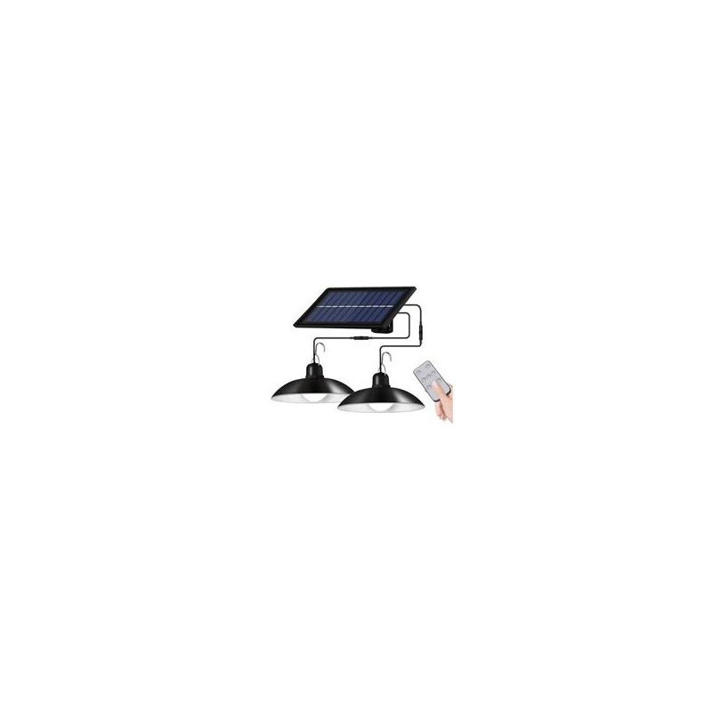 Solarna LED svetilka z daljinskim upravljalnikom 