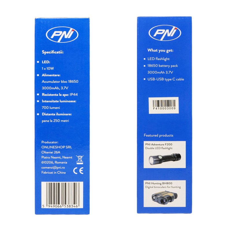LED svetilka F410