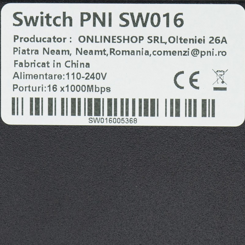 Stikalo Gigabit SW016