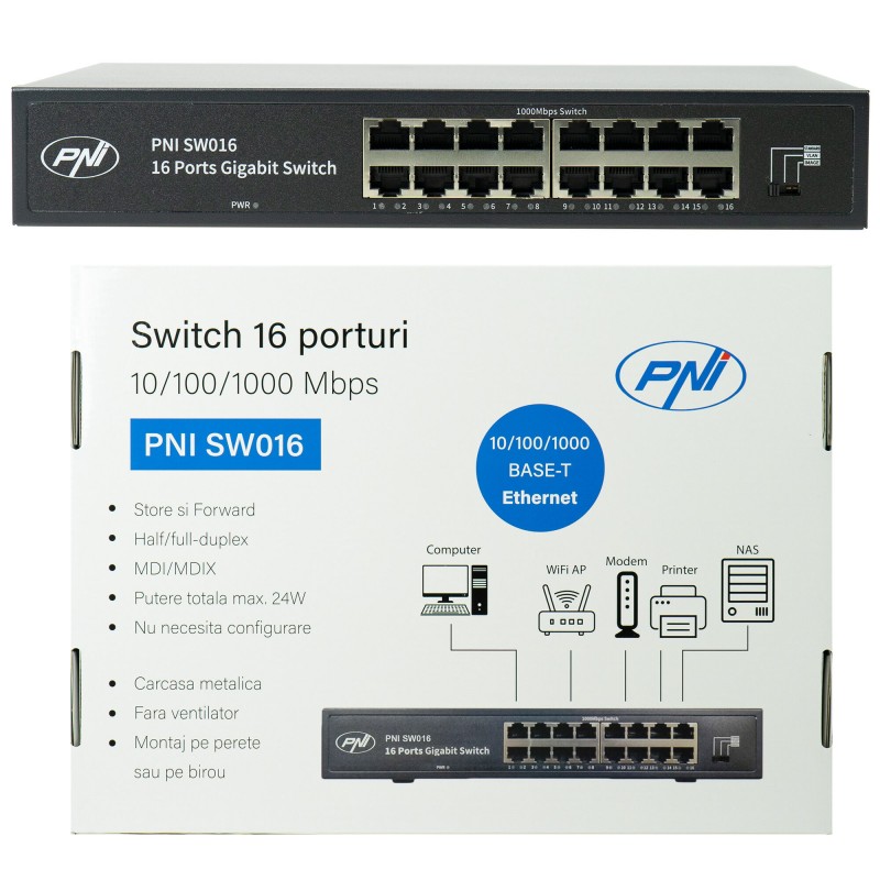 Stikalo Gigabit SW016