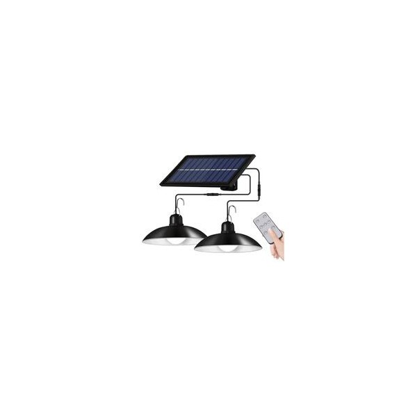 Solarna LED svetilka z daljinskim upravljalnikom 