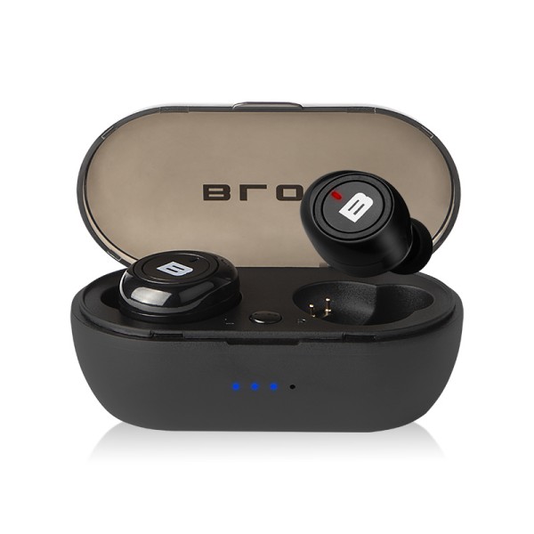 Bluetooth slušalke Earbuds BTE100b, Črne - Odprta embalaža